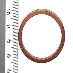 Koperen ring Allgaier, Porsche Diesel, 30 x 6 x 2 mm. Porsche Tractor