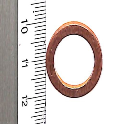 Koperen ring  Allgaier, Porsche Diesel 14 x 20 x 2 mm. Porsche Tractor